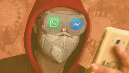 Dezinformarea, la un click distanță: coronavirus, sursă de ”povești” pe WhatsApp și Messenger