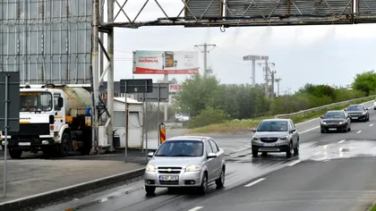 Eficiență sau spectacol ieftin? Cât de utilă e poarta de dezinfectant de la intrarea în București, de pe A1