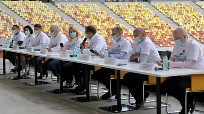 Mișcare de campanie? Cum s-a mobilizat Gabriela Firea pe Arena Națională pentru testarea bucureștenilor