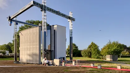 VIDEO Casa printată 3D în care te-ai putea muta, dacă te-ai săturat de viața la bloc