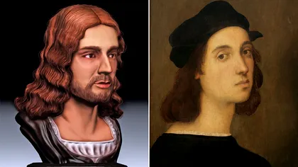 Cum arată pictorul Rafel, în realitate: fața sa, reconstruită în 3D