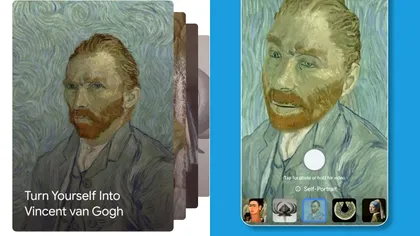 Cum îți transformi fața într-un Van Gogh: cea mai interesantă aplicație de filtre vine de la Google