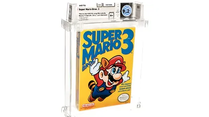 O copie de Super Mario Bros. 3, cel mai scump joc video din istorie: cu cât s-a vândut la licitație