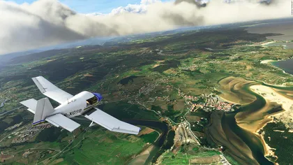 Să zbori în același timp și în realitate, și în Microsoft Flight Simulator? Cineva a făcut-o