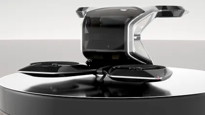 Mașina zburătoare care te-ar putea plimba în viitor tocmai a fost dezvăluită