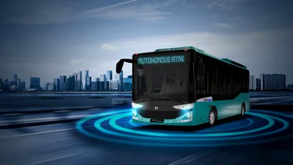 România, în lumea bună: când ajunge la noi primul autobuz electric care n-are nevoie de șofer