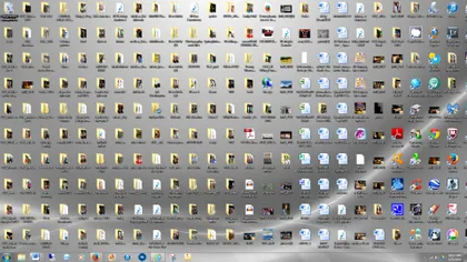 Efectul unui desktop plin de icoane: cât îți afectează performanța sistemului tău cu Windows