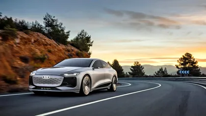 Audi A6 e-tron, dezvăluit oficial: cât de futurist e noul concept electric