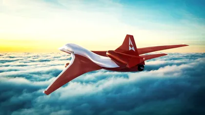 Avionul supersonic care te duce în partea cealaltă a globului în timp record