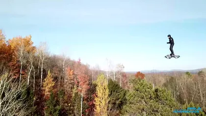 Hoverboard-ul din „Back to the Future II” este aici. Iar inventatorul dronei cu care poți să zbori este un român