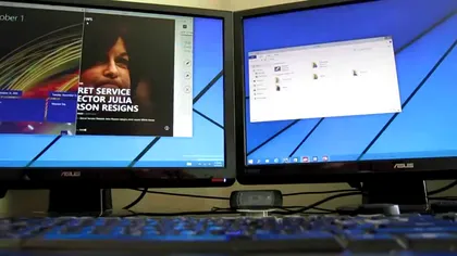 Microsoft a rezolvat cea mai mare problemă pentru cei care folosesc Windows 10 în mai multe ecrane