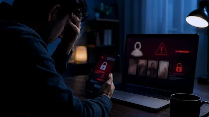 Românii, victime ale șantajului online: ce este sextortion sau momentul în care ți se cer bani pentru filme cu tine