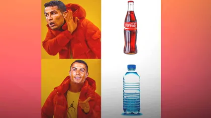 VIDEO Gestul lui Cristiano Ronaldo care a costat Coca Cola miliarde, viral: lovitura imprevizibilă