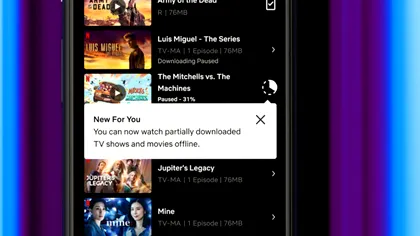 Netflix schimbă vizionarea de filme în deplasare, din nou: cum îți face viața mai ușoară