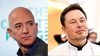 Elon Musk îl ia peste picior pe Jeff Bezos: cu ce l-a depășit de data asta