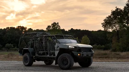 General Motors investește în armată: vehiculul militar bazat pe Hummer-ul electric