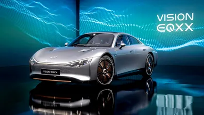 Mercedes ne arată viitorul mașinilor electrice în noul său concept: Vision EQXX