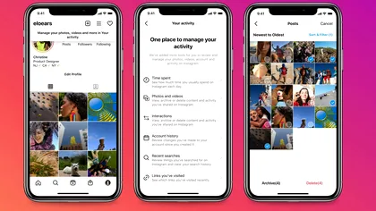 Instagram reinventează regulile jocului și te ajută să ștergi tot ce ai postat: de ce ai face-o