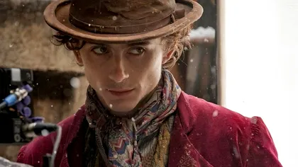 Imagini inedite de la filmările „Wonka”: Timothée Chalamet, de la „Dune”, la „Fabrica de Ciocolată”