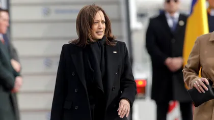Vicepreședintele SUA, Kamala Harris, a sosit în România. Oficialul va avea discuții cu Klaus Iohannis și va vizita refugiații ucraineni