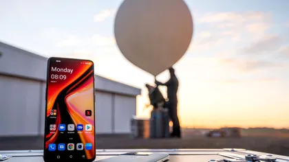 OnePlus 10 Pro 5G, lansare grandioasă, la nivel global: telefonul a fost trimis în stratosferă