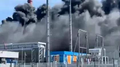 Incendiu puternic la centrala electrică Sahalin din Rusia, proaspăt inaugurată. Suspiciuni de sabotaj