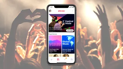 Tinder scoate de la naftalină modul Festival: cum te ajută să-ți găsești jumătatea la concerte