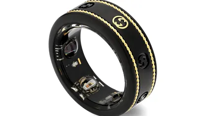 Oura a colaborat cu Gucci pentru a realiza un inel inteligent din aur de 18 carate: ce tehnologie folosește