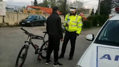 Amendă de circulație de până la 1160 de lei, chiar și pentru bicicliști: ei fac cele mai multe accidente