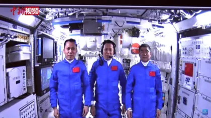 China lansează în spațiu trei astronauți: când ajung pe orbita joasă a Pământului