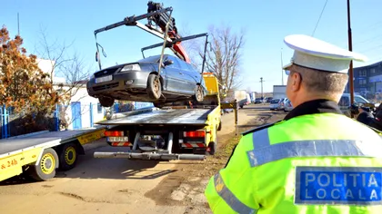 Îți ridică mașina pe loc, în România: unde-i lege nu-i tocmeală. Faptele pentru care rămâi fără autoturism