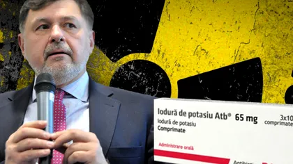 Rafila îndeamnă românii să procure pastile de iod cât mai repede. Ce categorie de vârstă este vizată