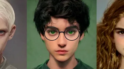 Actorii din „Harry Potter”, prin lentila inteligenței artificiale: cât de diferiți sunt față de filme