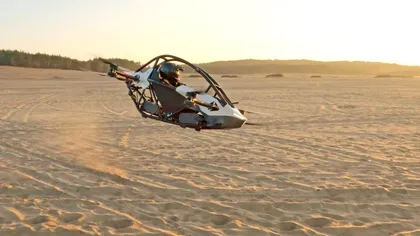 Mașina zburătoarea Jetson One, un fel de dronă mai mare, disponibilă: cât costă, unde o poți pilota