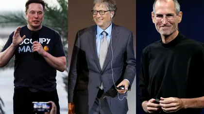 Bill Gates, Steve Jobs și Elon Musk au ceva în comun și nu ți-ai dori să fii așa: cum au revoluționat lumea