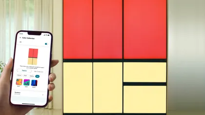 Cum vrea LG să îți transforme bucătăria într-o discotecă: cu ce iese în evidență noul frigider MoodUp