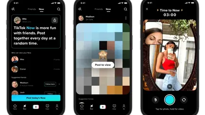TikTok Now, cea mai nouă aplicație ca să-ți postezi viața pe internet: ce au mai copiat giganții de data asta