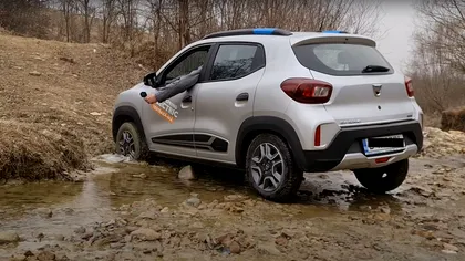 VIDEO Cum încarci o Dacia Spring în vârf de munte, fără priză: nu ai putea să faci asta cu un Duster sau Sandero