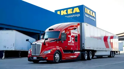 Ikea testează livrările de camioane fără șofer în această țară: cum adoptă brandul de mobilă tehnologiile viitorului