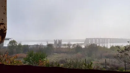 Podul principal din Herson a fost aruncat în aer. Reacția Rusiei