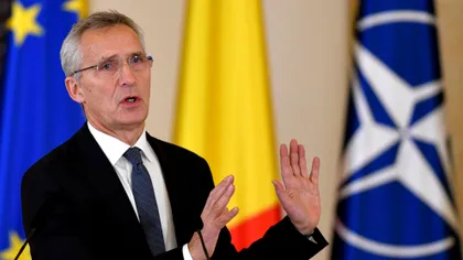 Șeful NATO, semnal important pentru Ucraina, de la București. Ce a spus Soltenberg despre Putin
