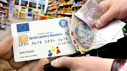 Românii se pot bucura de bani de la stat în continuare: ultima tranșă a voucherelor pentru alimente intră până de Crăciun