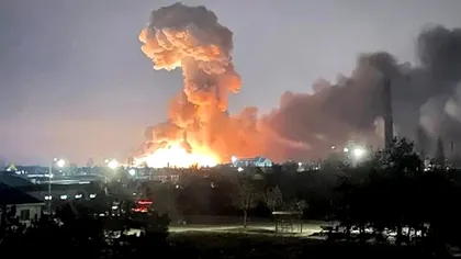 FOTO Explozie în centrul orașului Odesa din Ucraina. Sunt mai mulți răniți