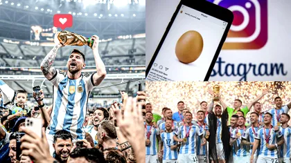 Cea mai apreciată postare de pe Instagram, din toate timpurile: Messi vs. un ou