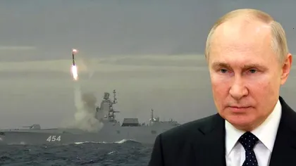 Planeta urmărește nava de război a lui Putin. Unde a ajuns fregata rusă Amiral Gorșkov, echipată cu racheta hipersonică Zircon