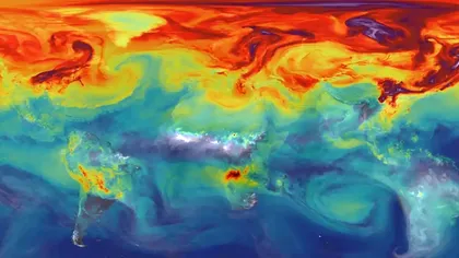 Un satelit NASA îți arată cât de poluată este planeta: unde, în Europa, se eliberează cea mai mare cantitate de dioxid de carbon în atmosferă