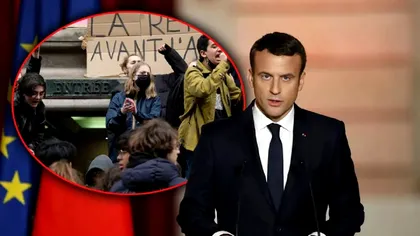 Macron condamnă violențele „inacceptabile” de la protestele din Franța. „Mii de oameni au venit să facă război” VIDEO
