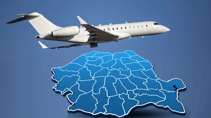 Un avion misterios survolează Capitala de câteva ore. Ce „scanează” FOTO