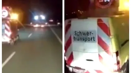 „Doamne! Ce e în neregulă cu el?”. Accident straniu, filmat de o cameră de bord. O șoferiță de TIR, la telefon cu poliția în momentul impactului