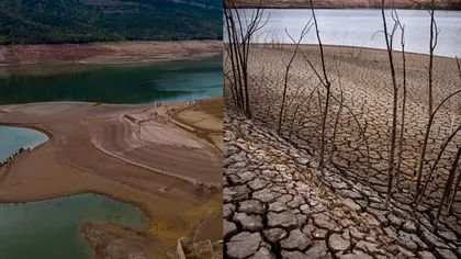 Cum arată mănăstirea de secol XI ce a fost ascunsă sub apă. Seceta a scos-o din nou la suprafață. Foto